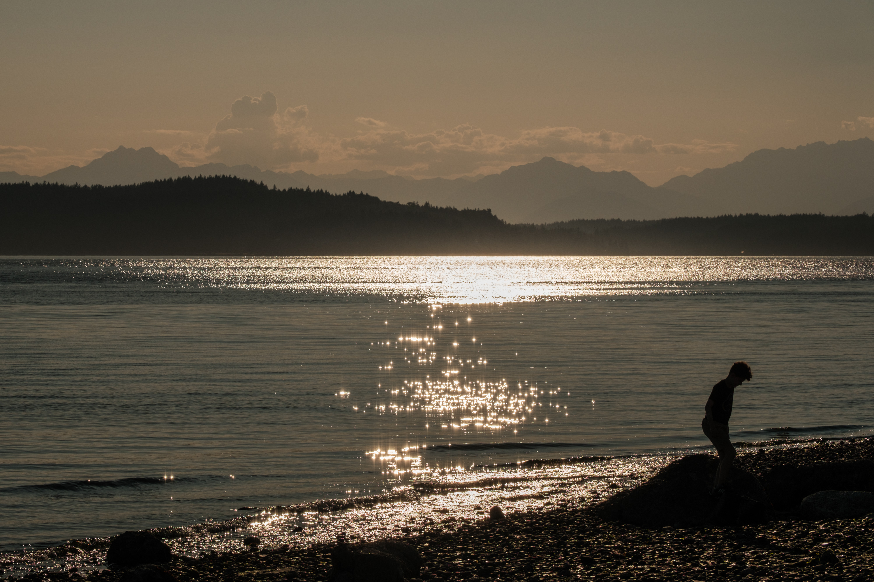Chasing light on the Puget Sound