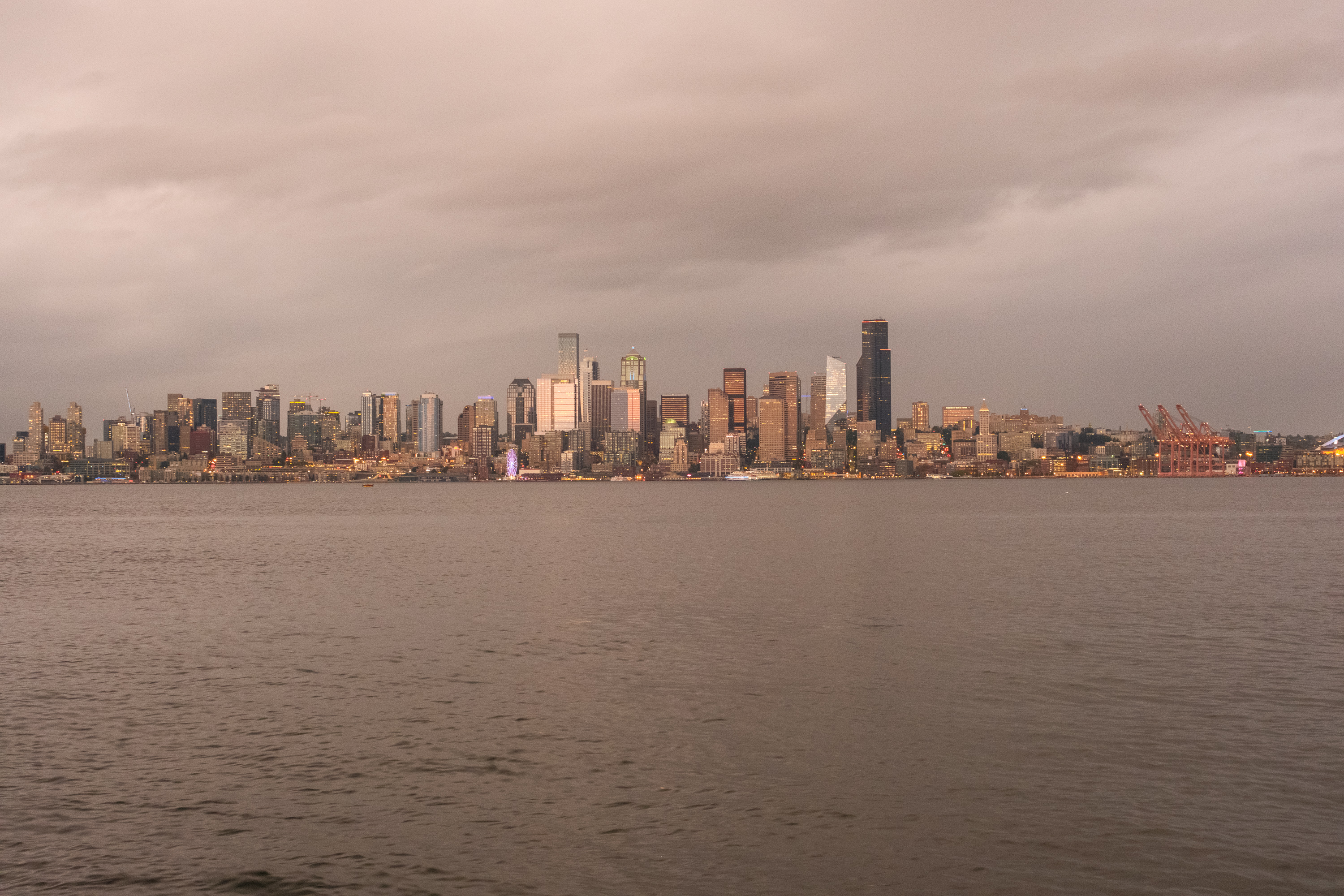 Chasing light on the Puget Sound