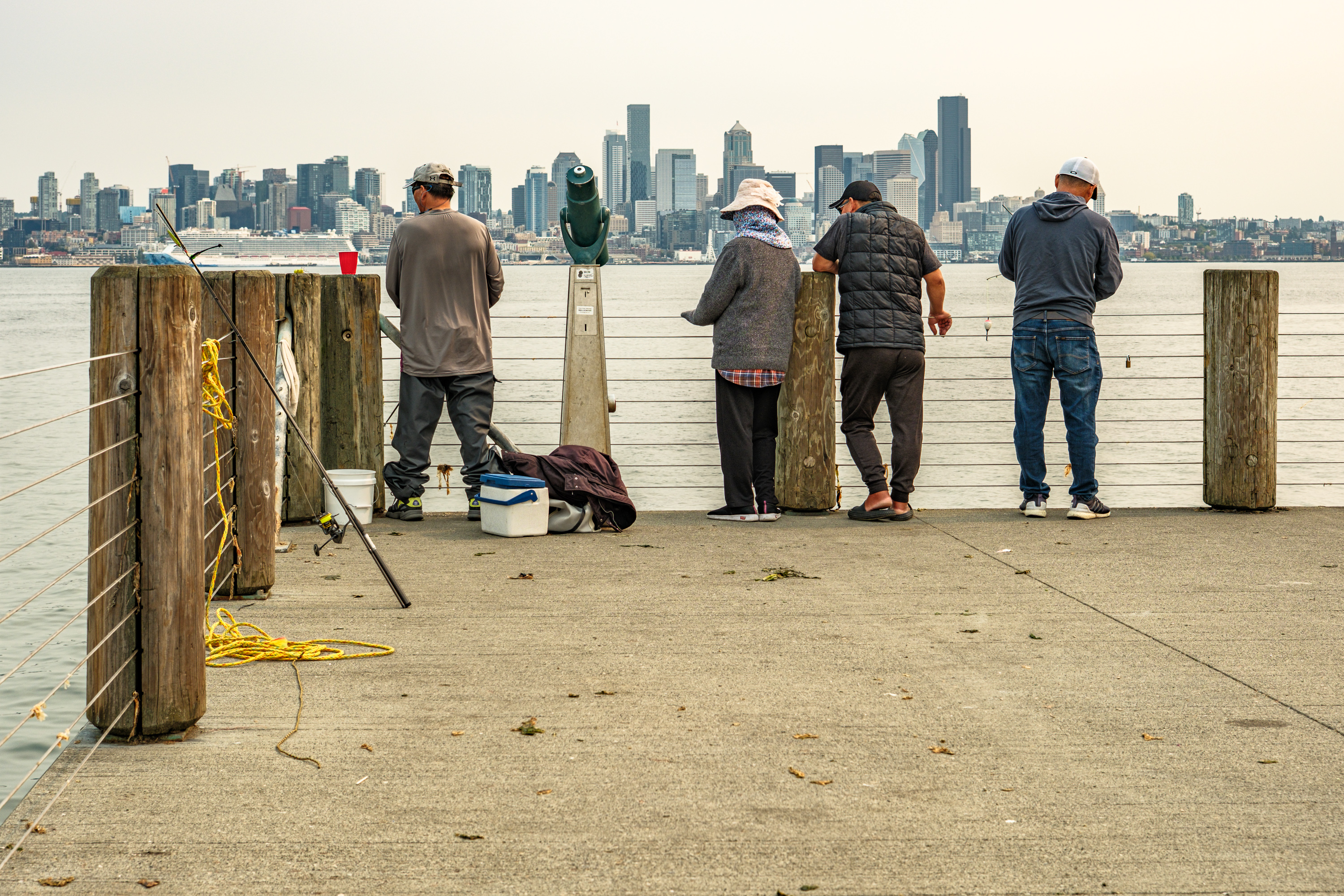 Chasing light on the Puget Sound