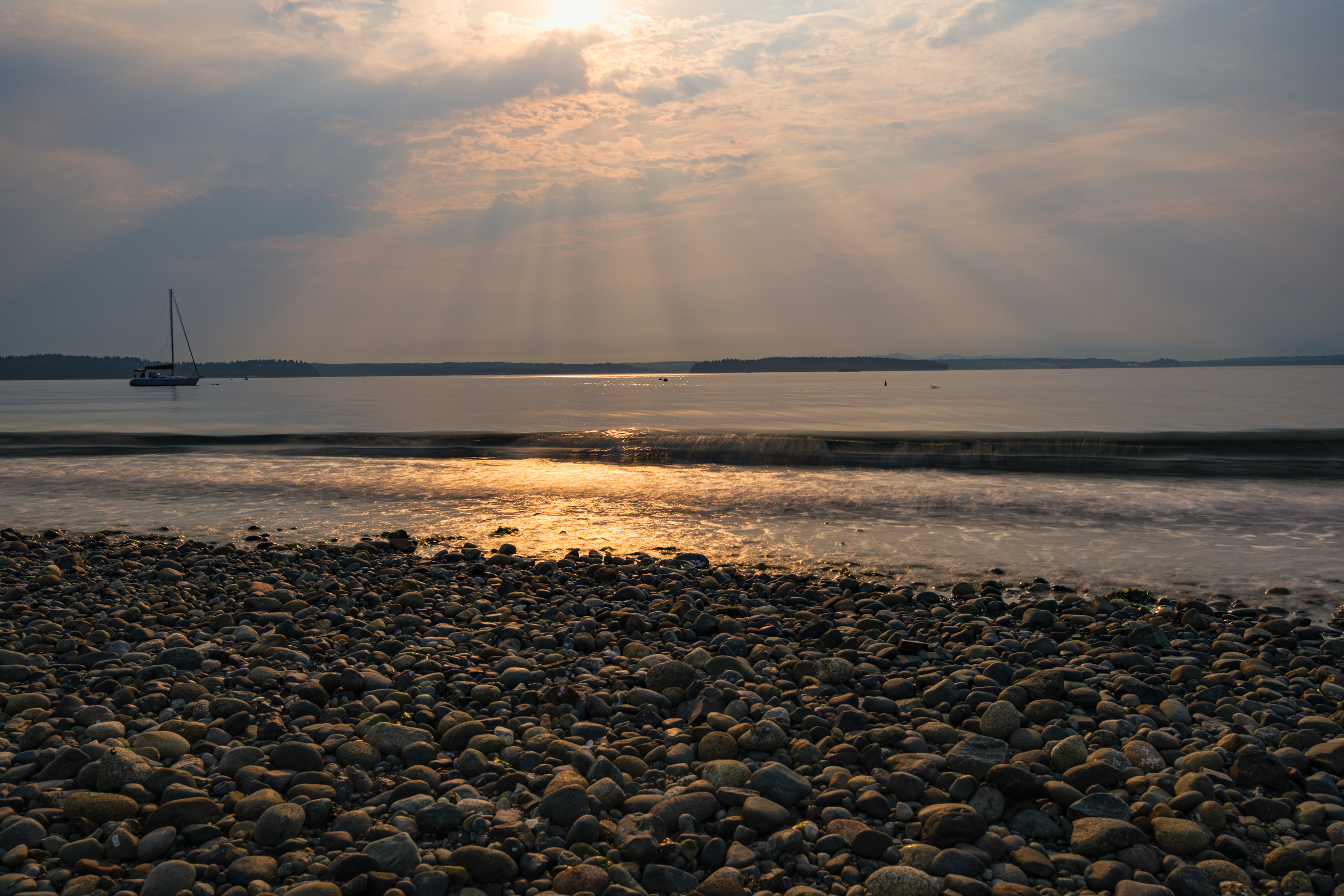 Chasing light on the Puget Sound