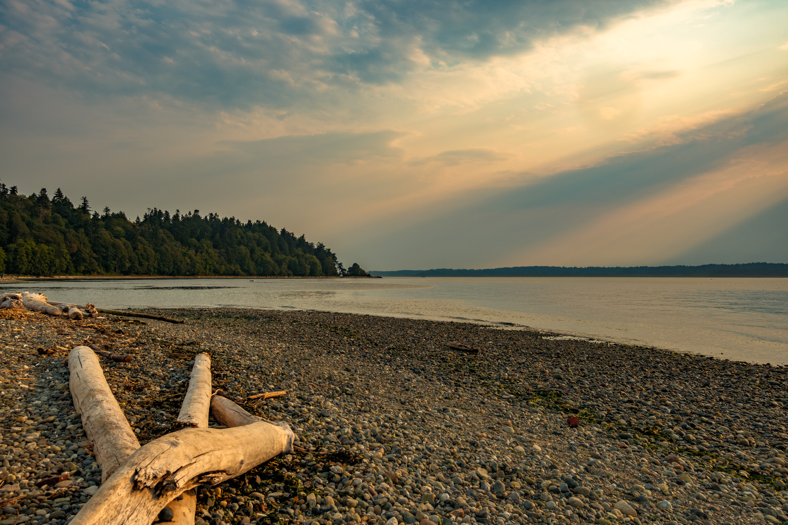 Chasing light on the Puget Sound