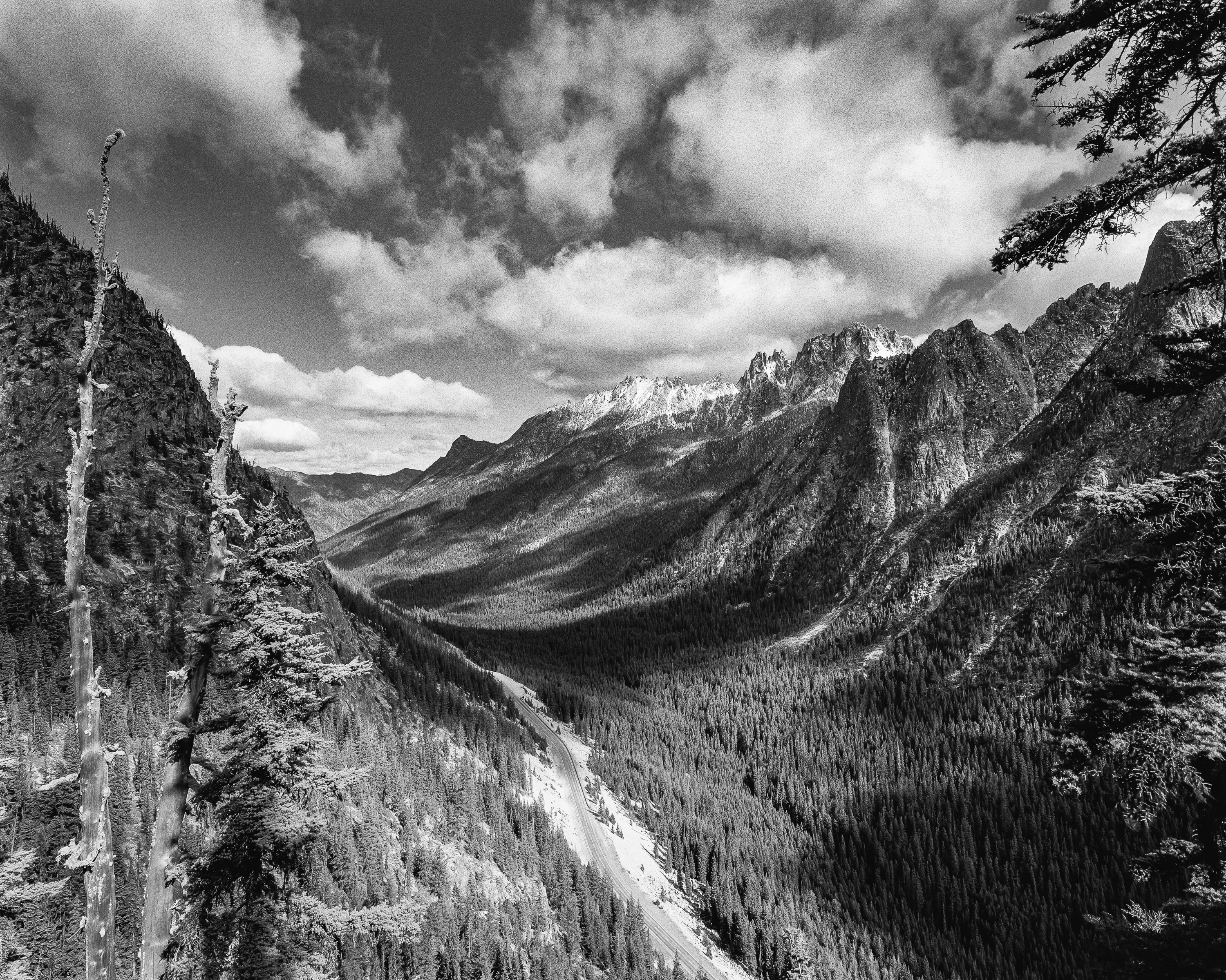 North Cascades Perspective: Clouds Over the Divide