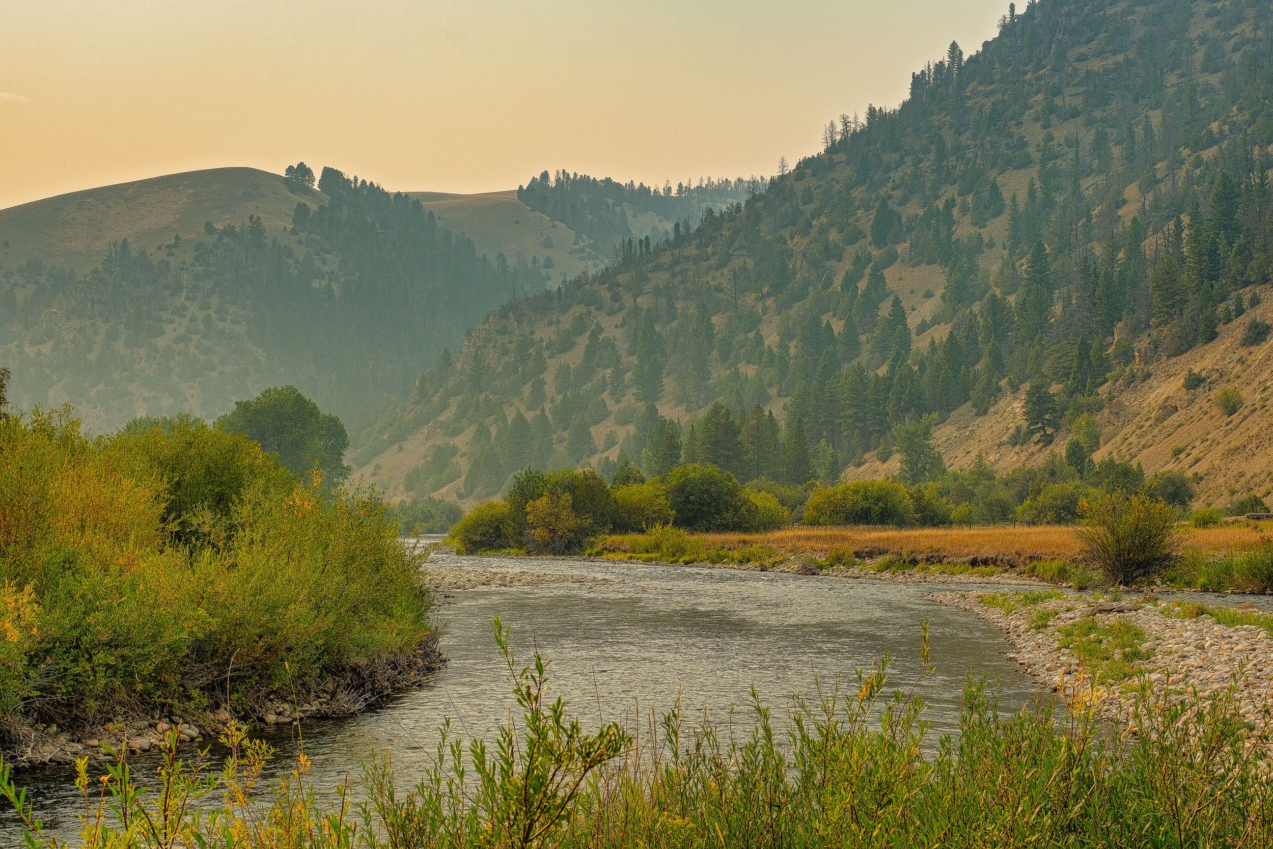 Montana smoky haze